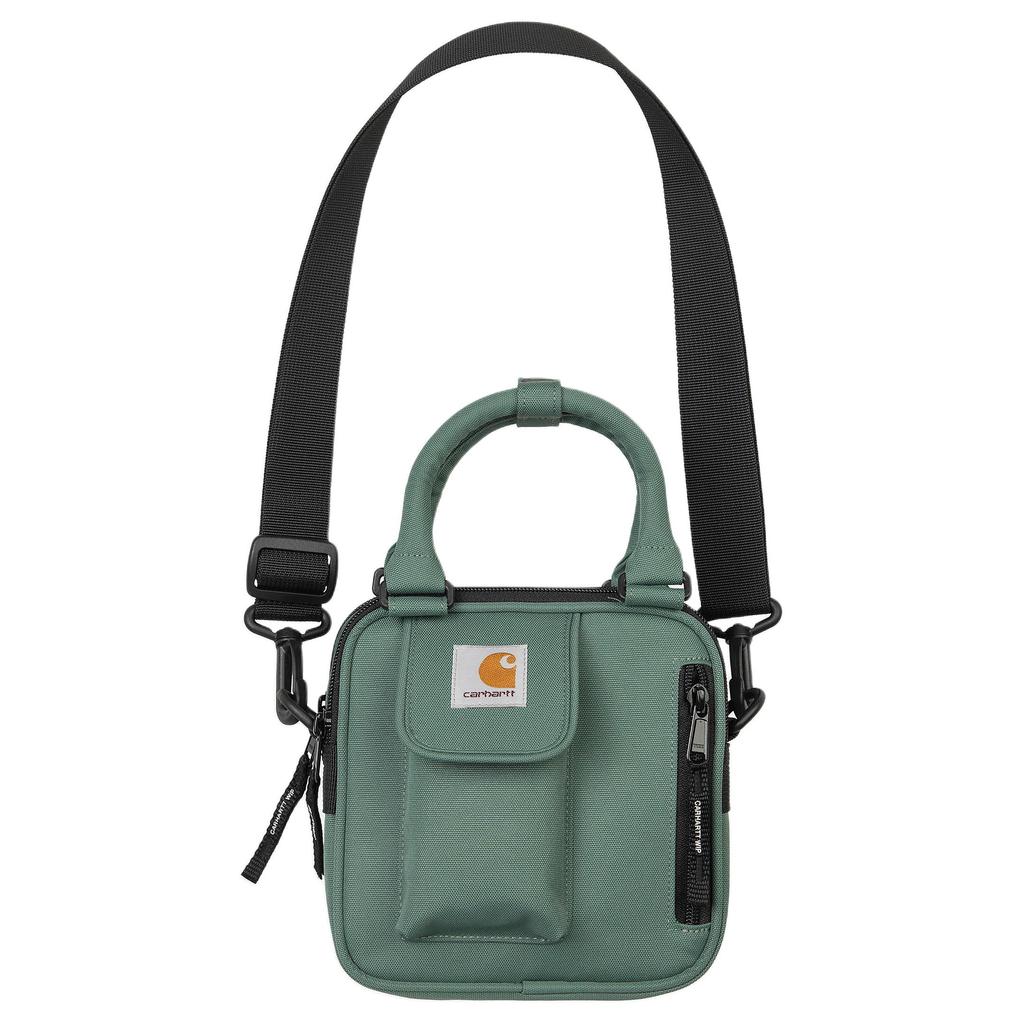 New Carhartt WIP Essentials Polyester Shoulder Bag, Crossbody Bag, Handbag Unisex Green I034925-2M2-XX