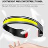 COB LED HeadLamp Type-C USB Rechargeable Headlight Multifunction Light Portable Head Flashlight Lamp Tail White Lamp; Red light