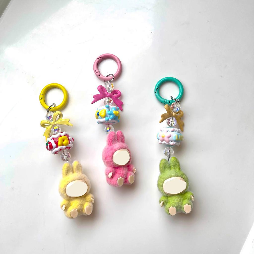 Breloc Mini Dovleac Flocat Vinil Drăguț Pandantiv pentru Geantă/Telefon Mobil Breloc Drăguț Cadou pentru Prietenă