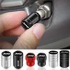4Pcs Sports Metal Car Tire Valve Stem Caps For Jeep Renegade Wrangler JK JL Grand Cherokee Dustproof Airtight Wheel Valve Cover