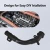 Engine Water Pump Hose Pipe Prevents Leaks Malfunctions Suitable For Smart Fortwo 1.0L 2008-2015 1322000056 A1322000056