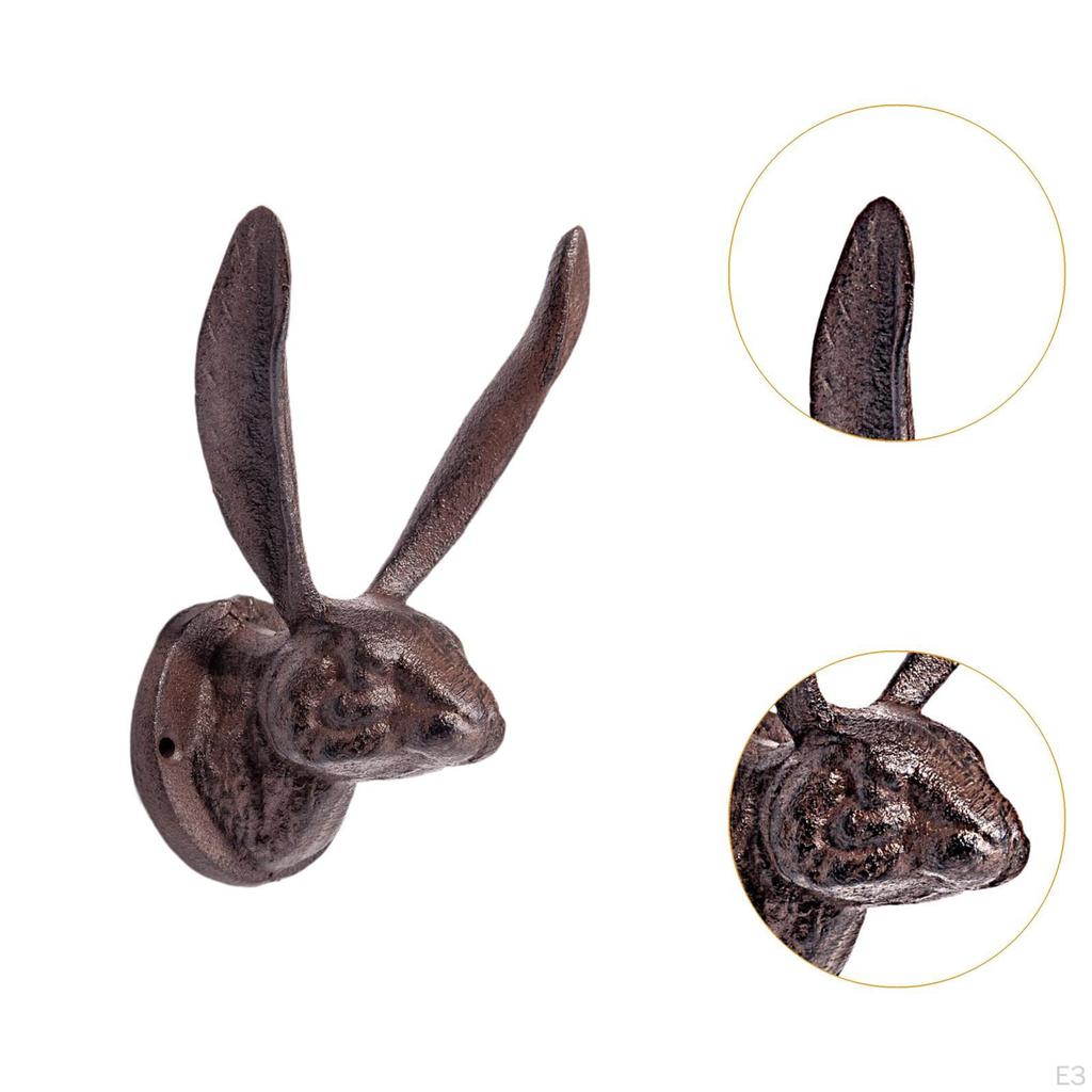 Króliczek Żelazne Torby Ścienne Wszechstronny Kapelusz do Dekoracji