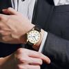 BEN NEVIS Men's Watch Simple Stylish Leather Casual Date Display Waterproof Analog Quartz Fashion Unisex Business Commute Banquet Daily
