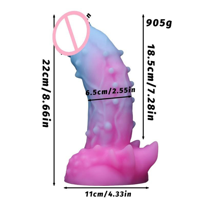 Anal Plug Alien Dildo with Three Sizes To Choose From Prostate G Spot Clitoris Stimulator Massager Anal Insertion Homosexual 18+ Masturbator Sex Toys
