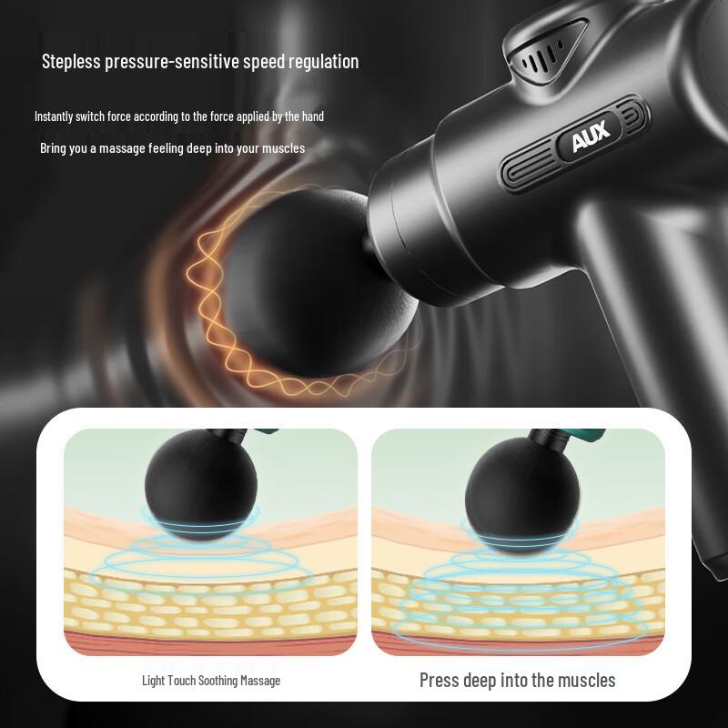 AUX Mini Fascia Massage Gun CN plug (adapter included)