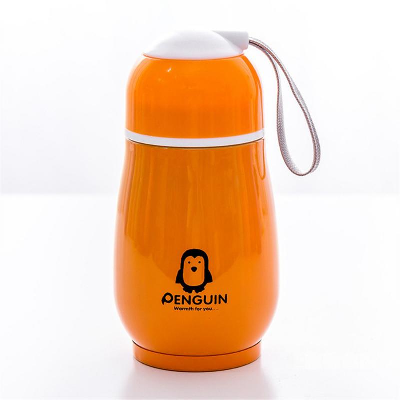 200ml/360ml Mini Thermos Cup Pocket Cup Stainless Steel Thermal Coffee Mug Vacuum Flask Insulated Hot Water Bottle Kids Gift