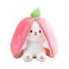 Creative Strawberry Carrot Cute Rabbit Plush Toy Gift