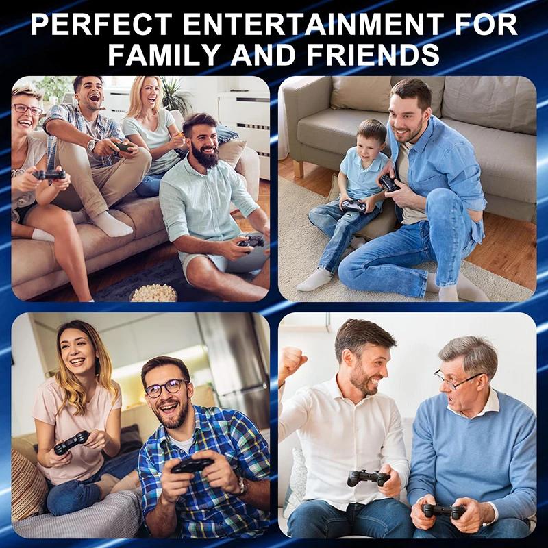 M8 Gaming Console 20000 Games M8 Console 2.4G Dual Wireless Controller Game Stick 4K Retro game For Dropshiopping Xmas Gift