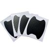 4Pcs/Set Car Styling Mouldings Sticker Car Door Sticker Carbon Fiber Scratches Resistant Cover Auto Handle Film Parts