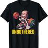 Unbothered Manga Shirt Funny Anime Workout Gym Girl Cool T-Shirt