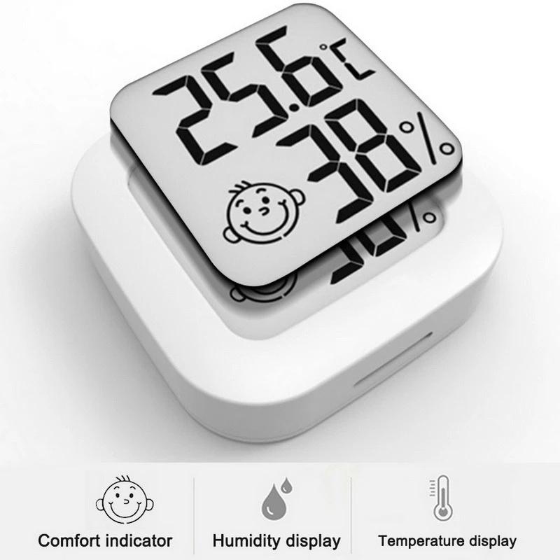 Mini Indoor Thermometer Lcd Digital Hygrometer Gauge Sensor Thermometer