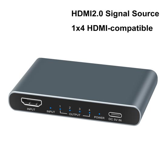 1 Set No Latency HDMI Splitter Highresolution
