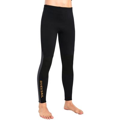 Men's 3mm Neoprene Wetsuit Pants, Long Pants, Warm, Quick-Drying, Stretchy, for SUP, Fishing, Canyoning, Surfing, and Kayaking, Size M