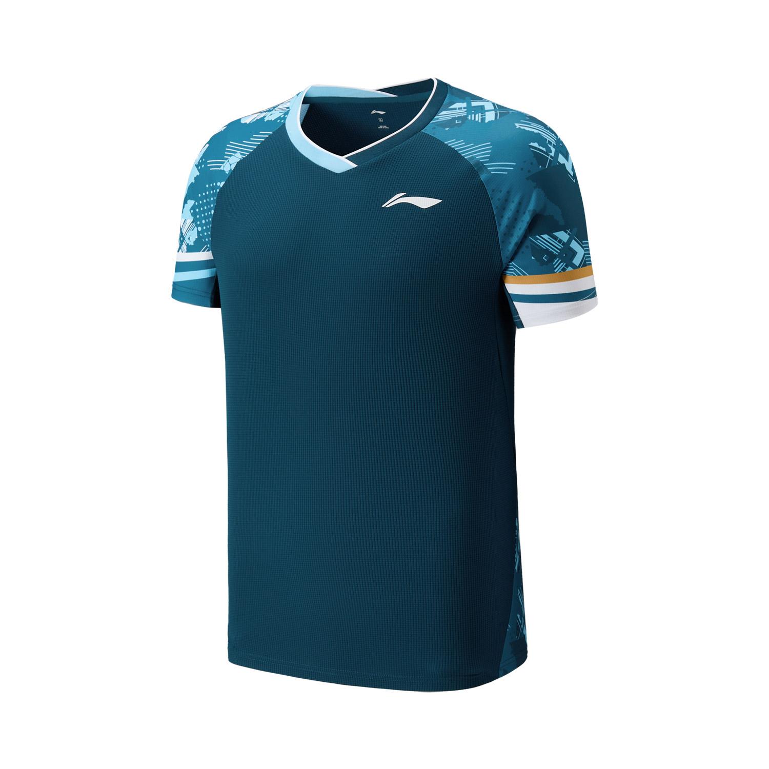 Li Ning Badminton Collection Match Clothing Top Unisex AAYW049-3 L