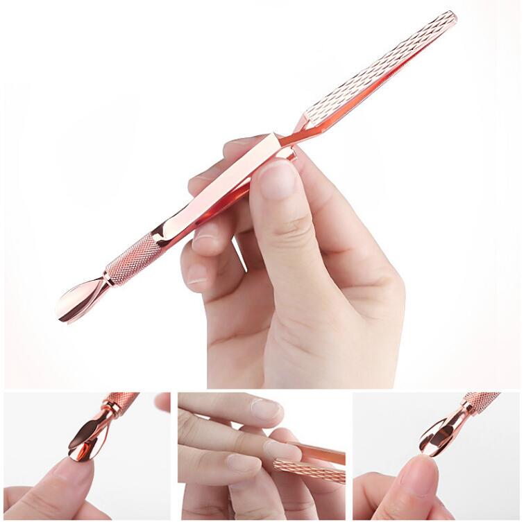 Многофункциональный пушер для кутикулы, пинцет-скульптор, зажим, инструменты для маникюра, акриловые, УФ-гелевые типсы, дизайн ногтей