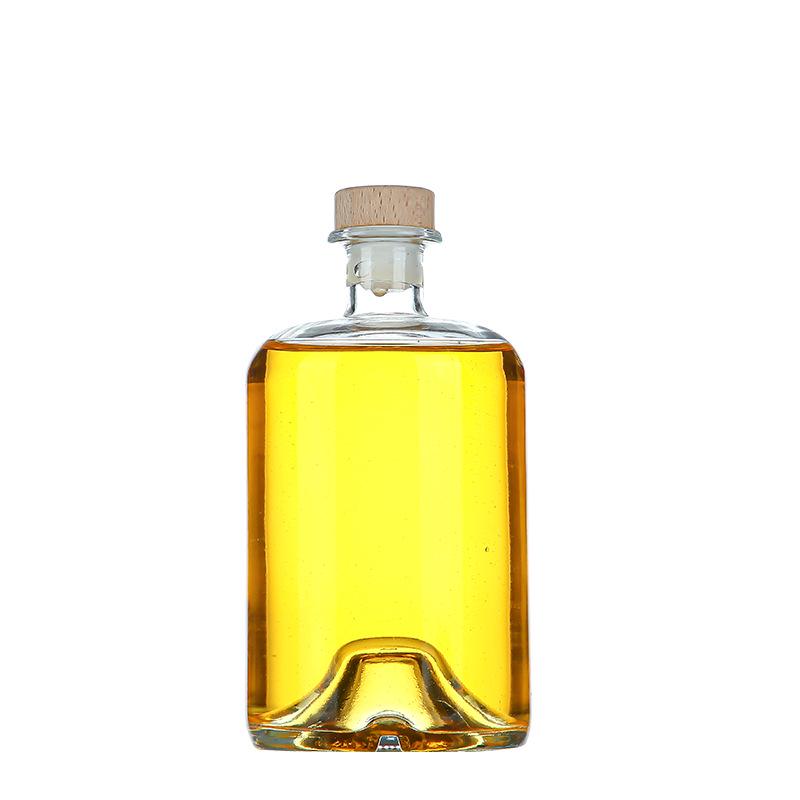 New Transparent Glass Bottle for Fruit Wine, Foreign Liquor, Ginseng White Wine, Cold Brew, and Portioning