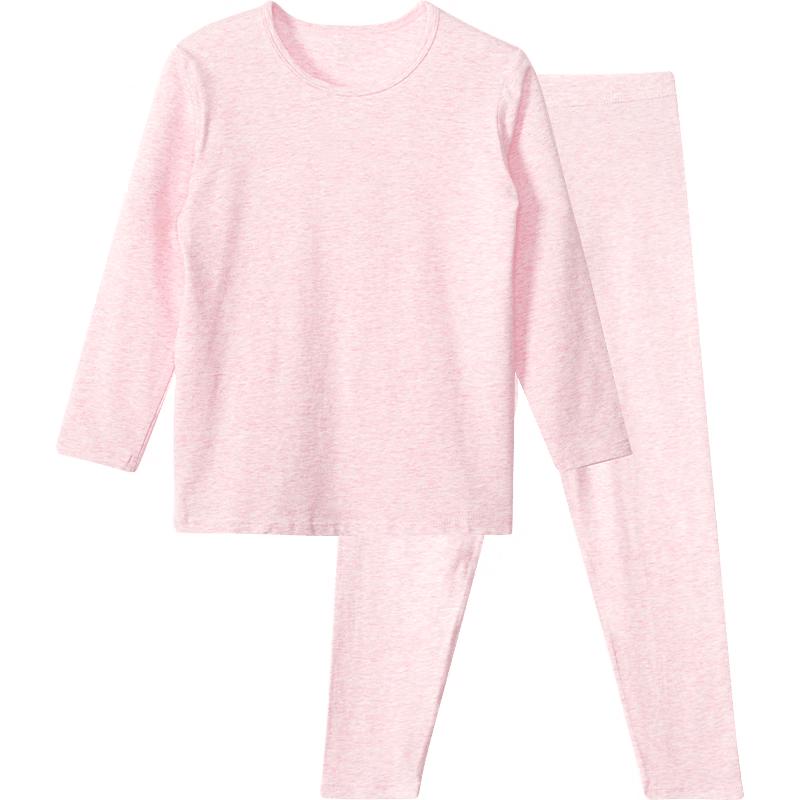 Girls' Thin Thermal Underwear Set