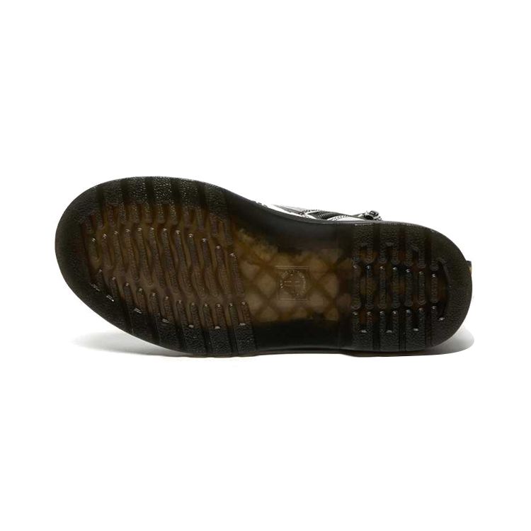 Dr. Martens 1460 Junior Полностью Принтованные В Горошек Полусапоги Повседневные На Молнии Водонепроницаемые Прочные Детские Кожаные Ботинки Детские Ботинки Черные Белые 27071009