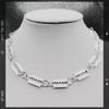 Barbershop Collar Blade Styling Fashion Punk Hip Hop Style Necklace Pendant Women'S
