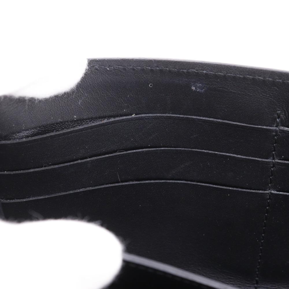 LOUIS VUITTON Portefeiulle Verry Purse M62059 Monogram Noir black leather Women Used