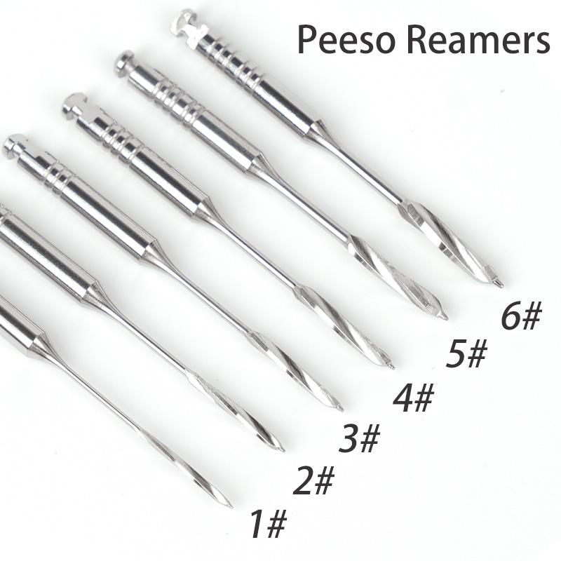 Dental 32mm Endodontic 6pcspack Files Reamers Drill Burs Peeso Reamers Endo Files Peeso Dentist Materials Dentistry Instruments