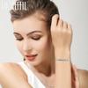 DOTEFFIL 925 Silver 8/16/18/20/22/24 Inch 6mm Side Chain Necklace Bracelet For Woman Men Fashion Charm Wedding Jewelry