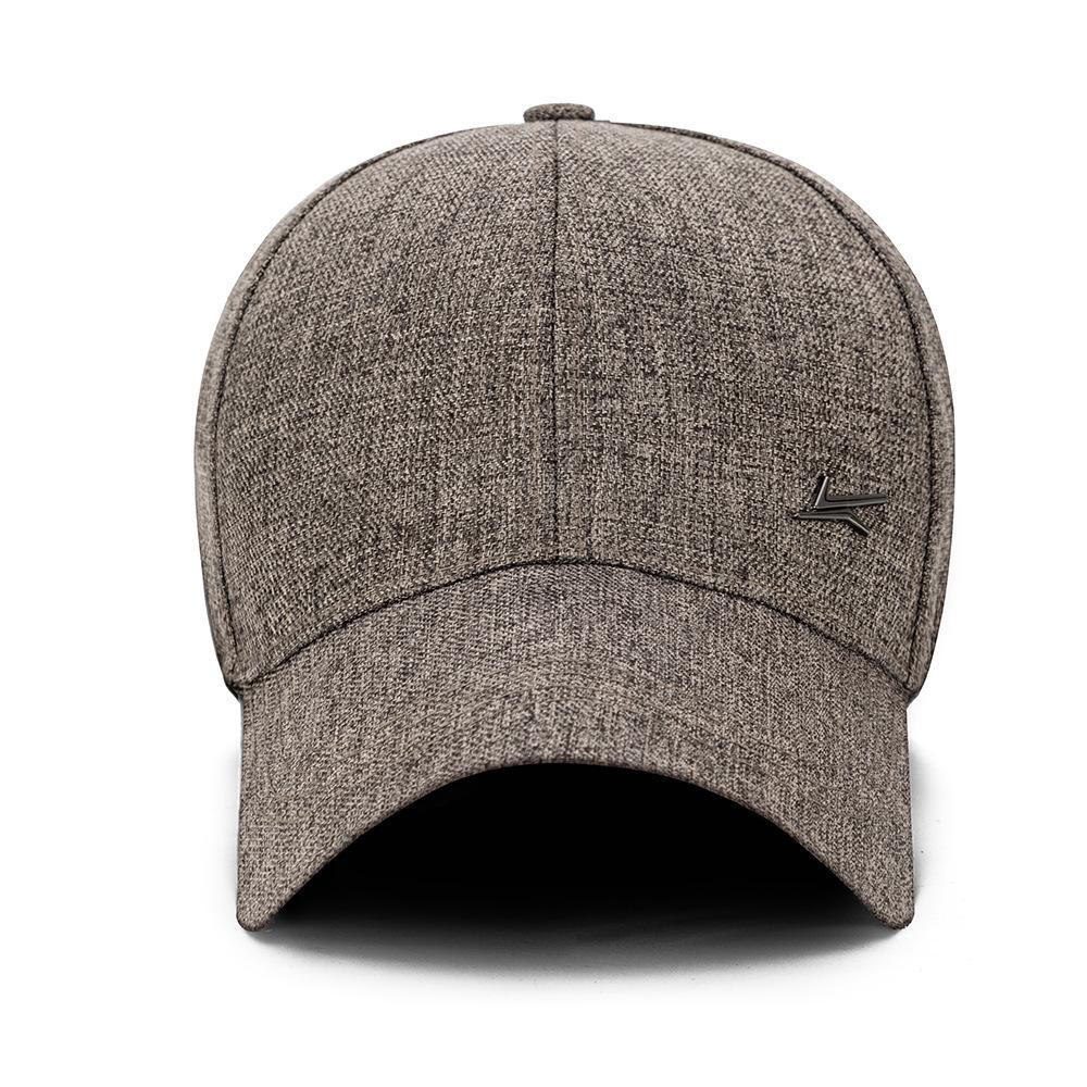 Neue Business-Baseballkappe für Herren und Herren, vier Jahreszeiten, Hardtop, Sonnenhut, Sonnenschutz im Freien, kleine Marke, Modekappe, vielseitig