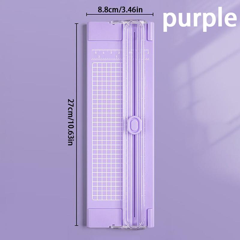 A4 Bidirectional Cutting Paper Cutter With Pull-Out Ruler For Photo Trimmers Scrapbook Lightweight Cutting Mat Machine