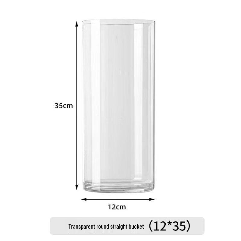 Aluminum Cylindrical Flower Vase