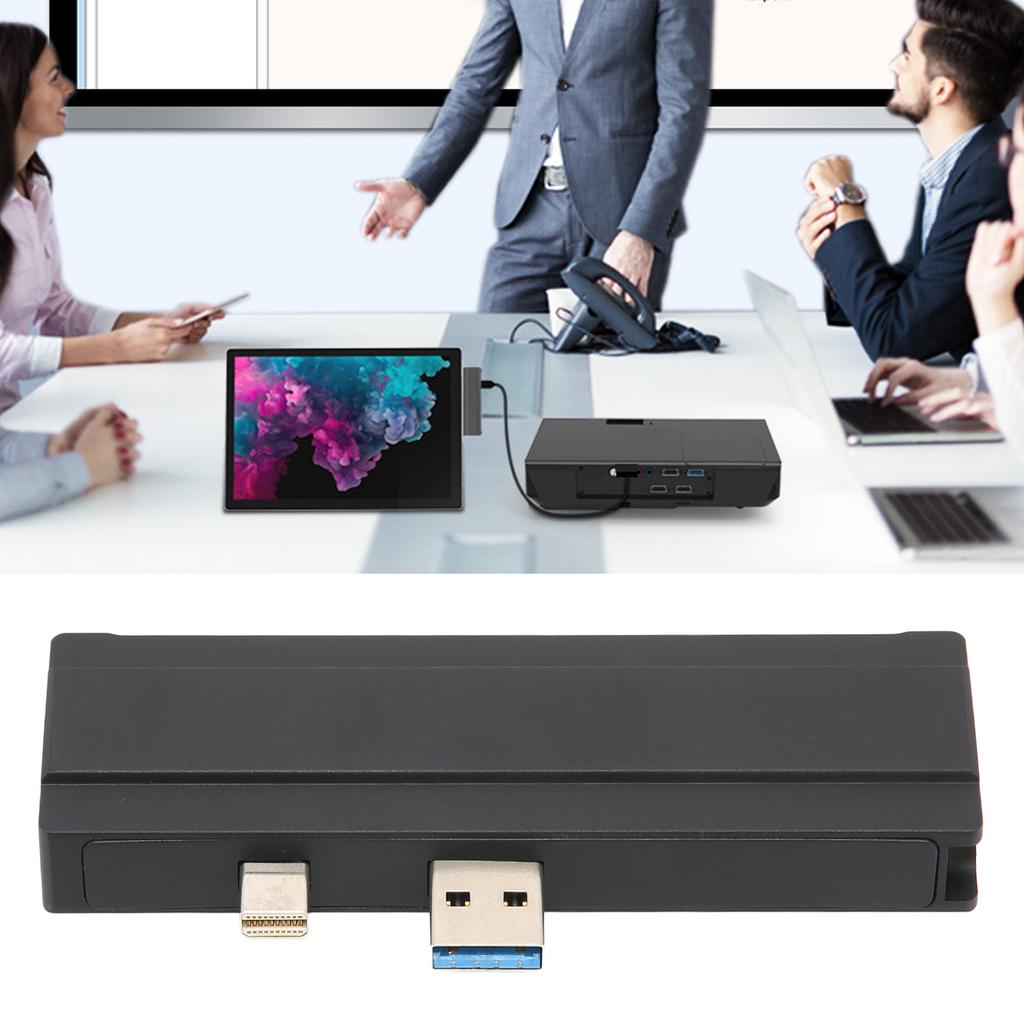 For   Dock 5 in 1 5 Gbps Memory Card Reader 4K Resolution Aluminum   Hot Swap USB3.0 Hub for  10 for