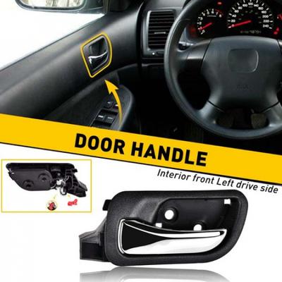 Interior Door Handle For 2003-07 Honda Accord Front Driver Side Sedan Plastic EA