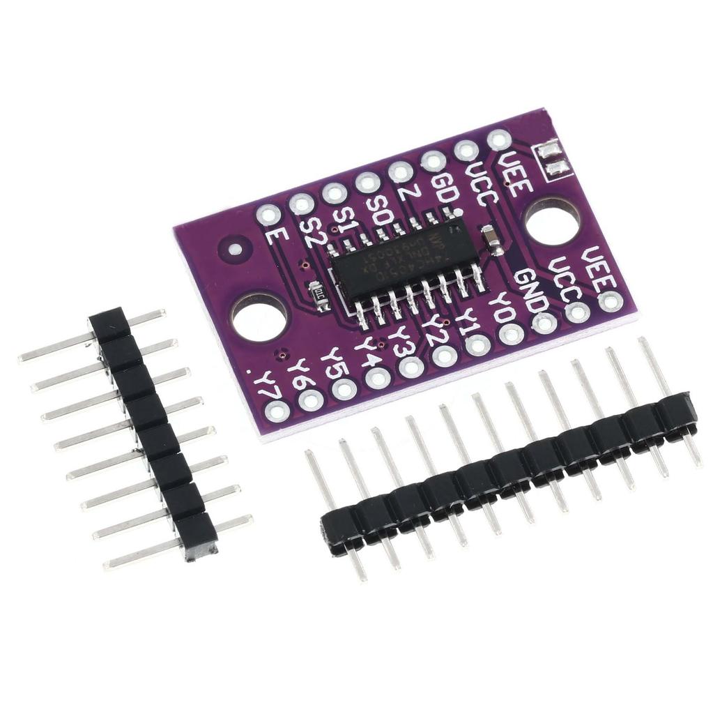 74HC4051 8-Channel Analog Multiplexer/Demultiplexer Module