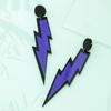 Lightning Women Earrings Colorful Alloy Jewelry Fashion Decoration Ornament