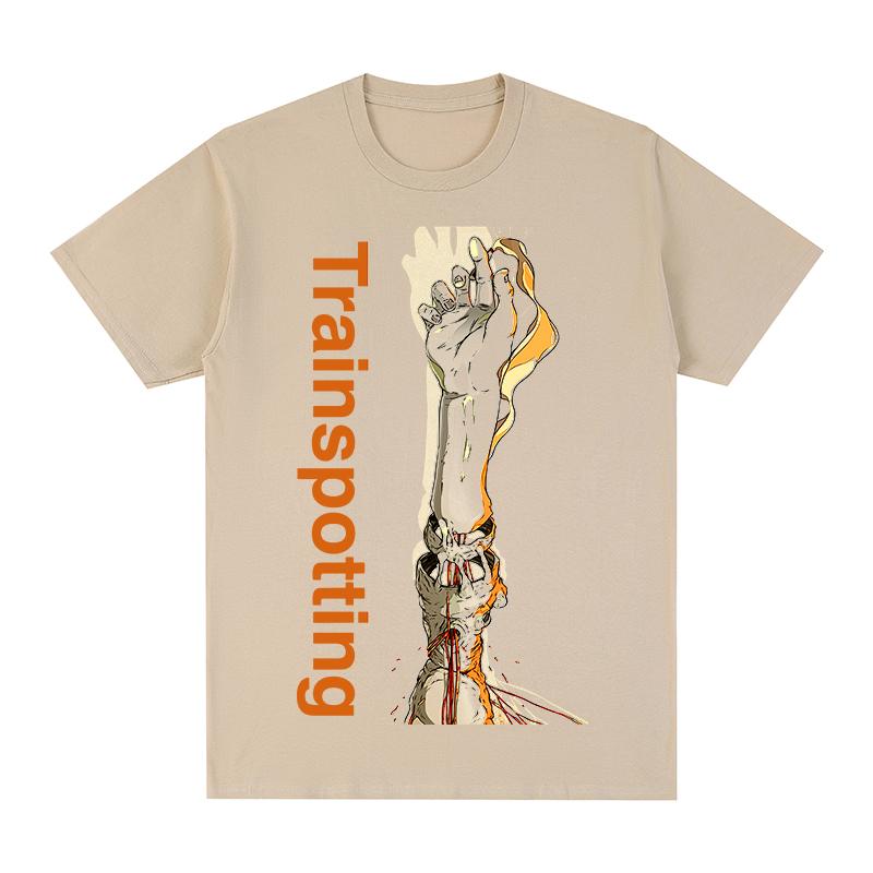 Trainspotting Movie Retro Renton Design British Popular Streetwear Casual Tshirt Cotton Unisex T Shirt New Tee Tshirt Unisexs Tops