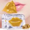 5 Pezzi Maschera Labbra al Collagene di Cristallo Labbra Rimpolpanti Patch Labbra Rosa Essenza Idratante Nutriente Cosmetici Cura della Pelle per la Bellezza