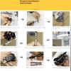 Bicycle Hydraulic Disc Brake Oil Needle Pipe Repair Tool Bidirectional Threaded Joint Insertion Installation Connector