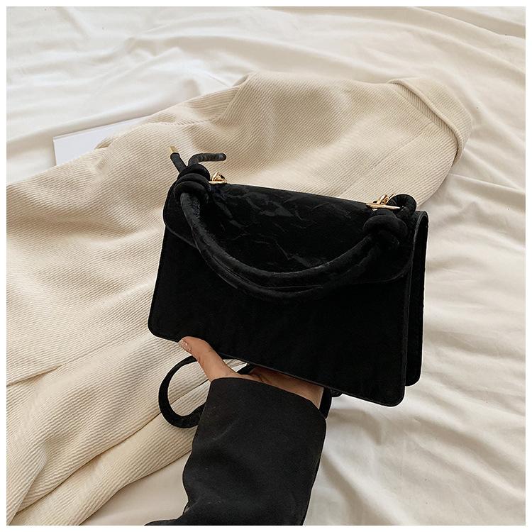 Handheld Small Square Bag for Women, New Fashionable Shoulder Bag, Adjustable Shoulder Strap, Versatile Crossbody Bags