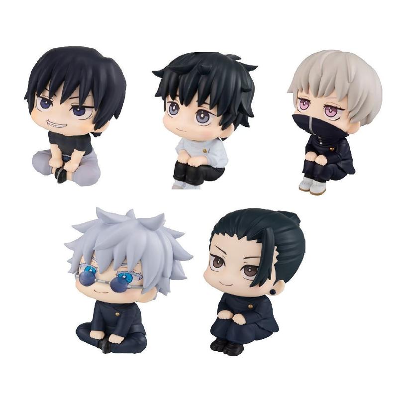 Figurines Anime Jujutsu Kaisen Geto Suguru Gojo Satoru Poupée Fushiguro Toji Okkotsu Yuta Inumaki Toge Jouets de Collection Pour .