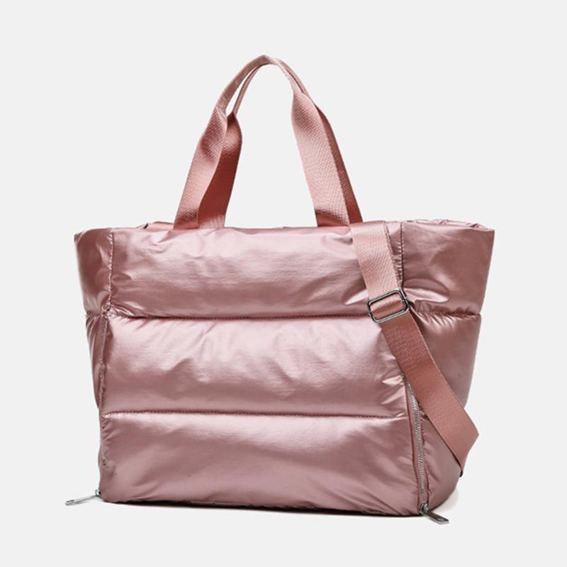 Dry And Wet Separation Sports Portable Shoulder Bag Yoga Fitness Bag Large Capacity Travel Bag Foldable