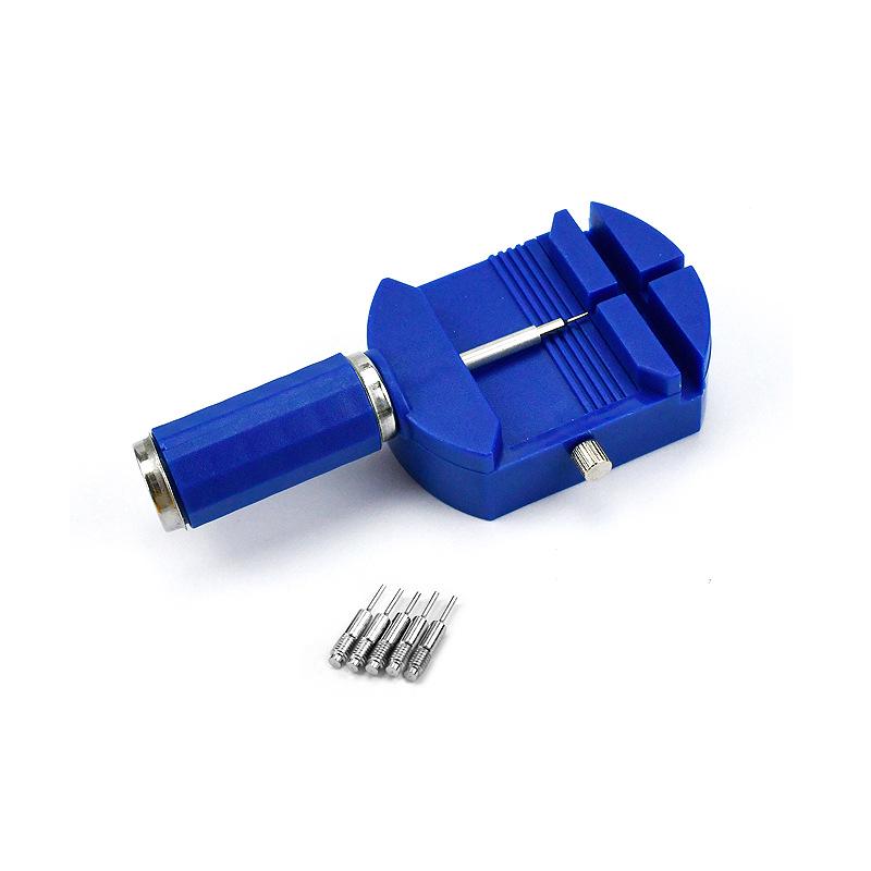 Steel Band Watch Link Remover with Five Pin Heads - Strap Adjuster and Repair Tool