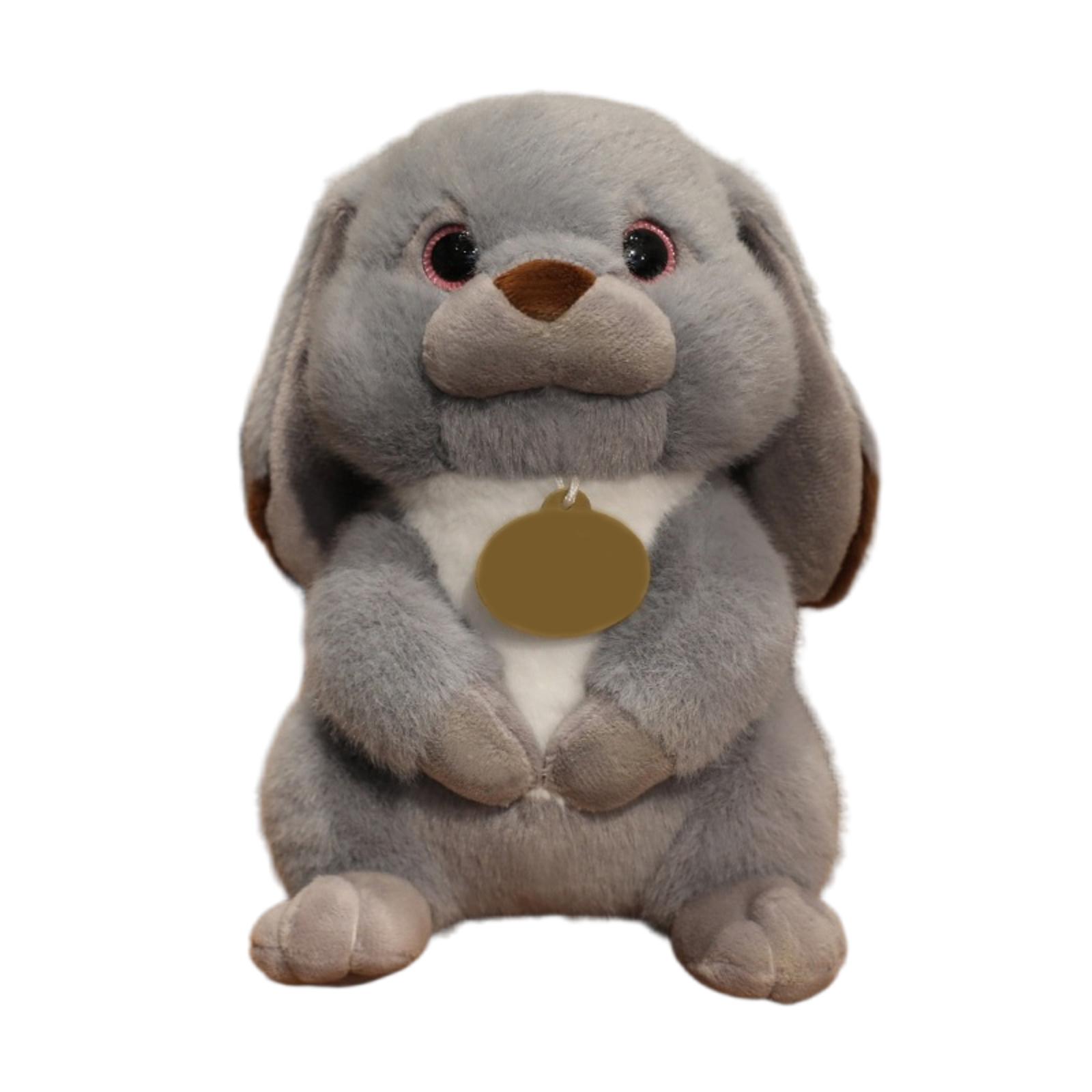 

Симуляция милых животных с висячими ушами, сидячая кукла, спящие куклы для детей, дарение подарков на день рождения One Size