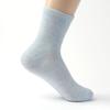 Simply Women's Mid-Calf Socks 5-Pair Set (Blue) Cotton Socks