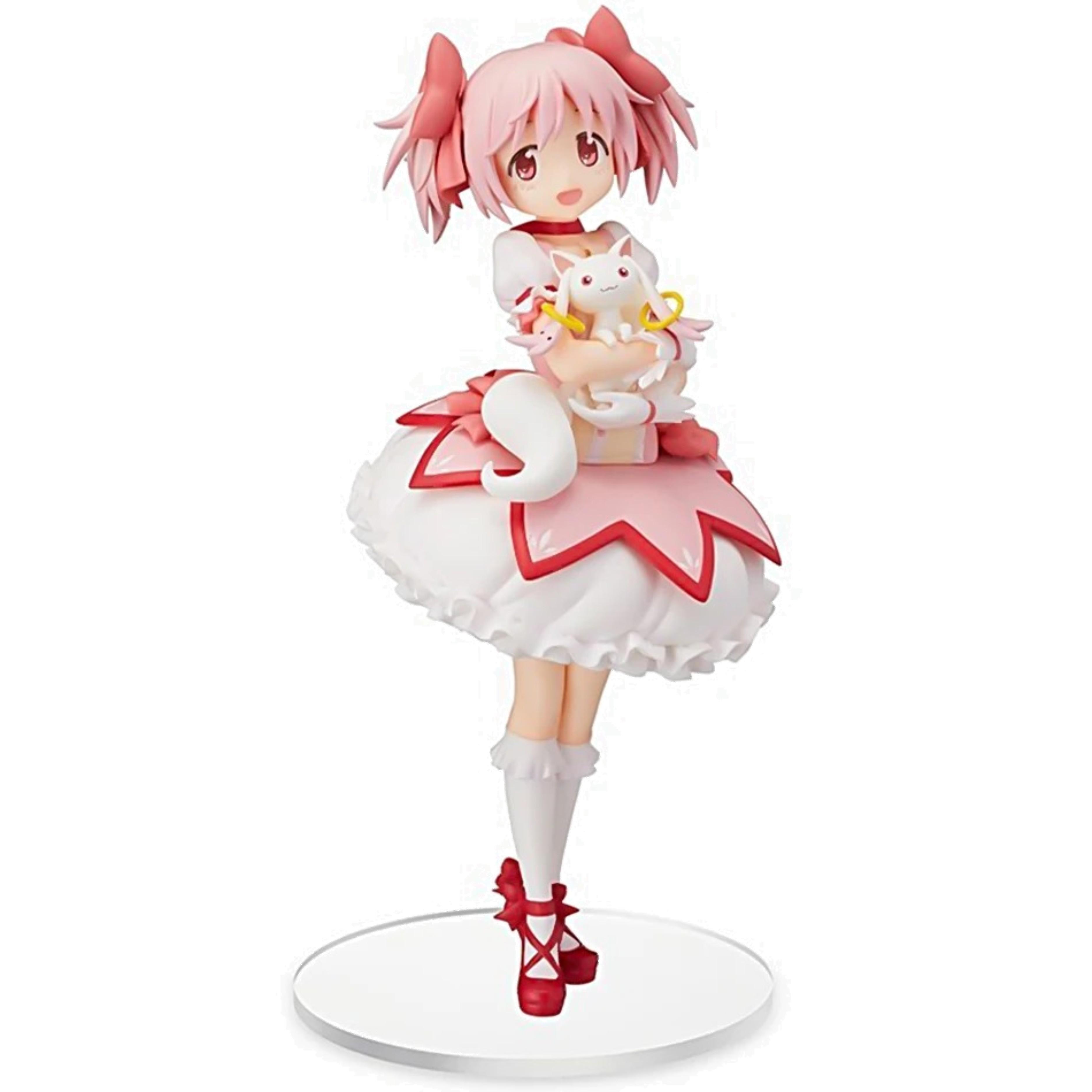 Горячая Аниме Фигурка Puella Magi Madoka Канаме Магическая Девочка Фигурки Действия Модель Мультяшная Игрушка Подарок ПВХ Позабельная Сочлененная Масштаб Детализированная Движущаяся No box