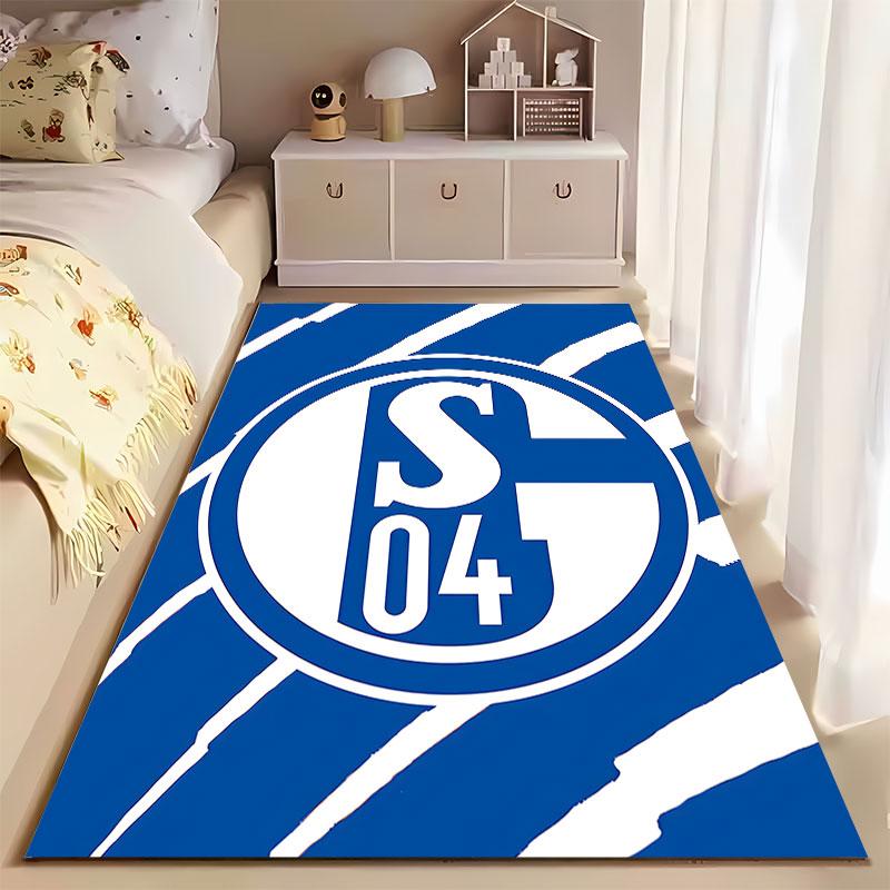 Blue and White SC 04 Logo Carpet Suitable As a Non-slip Mat for the Living Room or Bedroom Sofa