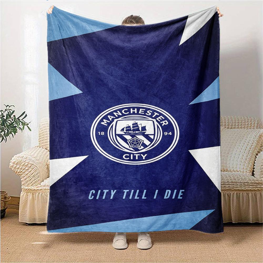 De Bruyne Jersey Blankets Flannel Printed Breathable Warm Throw Blanket for Home Office Bedspreads 0708a18