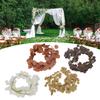 Fake Leaves Fabric Simulated Exquisite Greenery Eucalyptus Garland for Home Wedding
