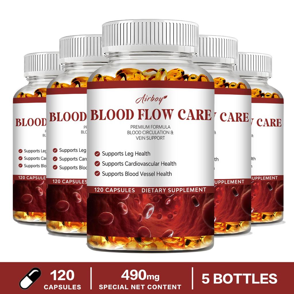 Airboy - L-Arginine Capsules - Vascular Health - Heart Health