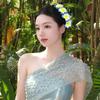 Dai Flower Hairpin Thailand Wedding Bride Accessories Retro Flower Hair Comb  Female Headwear