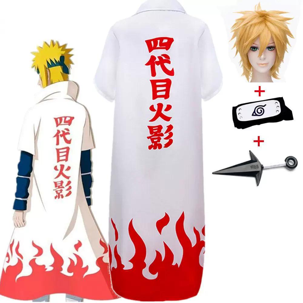 Naruto Cosplay Costume Of Itachi Uchiha, Obito, Tobi, And The Fourth Akatsuki, Complete With A Wig.