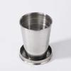 Portable Stainless Steel Folding Cup Telescopic Mug for Tea Camp Utensils Tableware Folded Cup Outdoor Camping 75ml/150ml/250ml